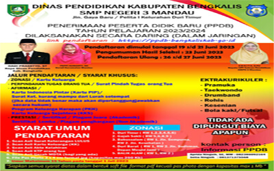 Pengumuman PPDB 2023/ 2024